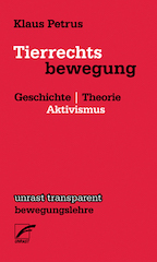 Tierrechtsbewegung Klaus Petrus Buch Cover